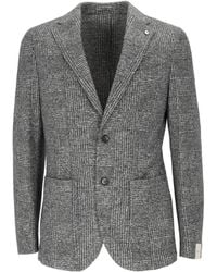 L.B.M. 1911 - Drop S Checkered Blazer - Lyst