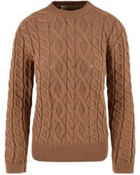 Akep - S Sweaters Camel - Lyst