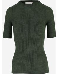 Sa Su Phi - Geribbeld T-shirt Van Kasjmiermix - Lyst