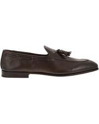 Church's - Brushed Calf Leather Loafer - Lyst