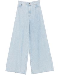 Max Mara - Wide-Leg Denim Jeans - Lyst