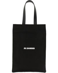 Jil Sander - Tote Bag With Logo - Lyst