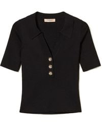 Twinset - Tweelingset T Shirts En Polos Zwart - Lyst
