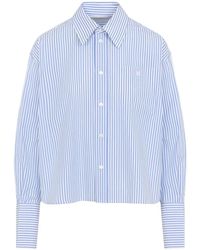 Celine - Cropped Shirt - Lyst