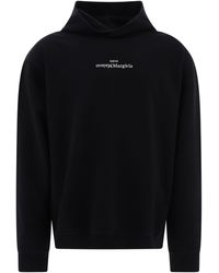Maison Margiela - Hoodie With Reversed Embroidered Logo - Lyst