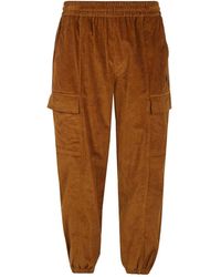 Marcelo Burlon - Marcelo Burlon County Van Milan Velvet Pants - Lyst