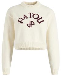 Patou - Pullover Weiß - Lyst