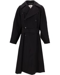 Saint Laurent - Manteau Raglan Double Croise G - Lyst
