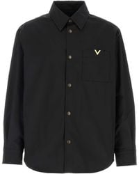 Valentino Garavani - Stretch Polyester Shirt - Lyst