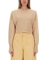 Alysi - Cropped Shirt - Lyst