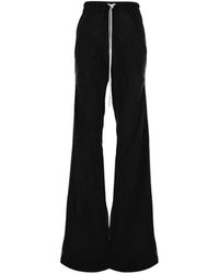 Rick Owens - Flared Trousers With Drawstring - Lyst
