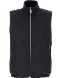 Moorer - Midnight Polyester Fioresi Reversible Jacket - Lyst