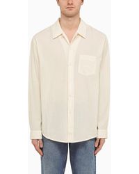 Séfr - Vanilla Cotton Shirt - Lyst