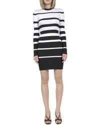 Moschino - Knitted Dresses - Lyst