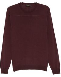 Zanone - Sweaters de zanona marrón - Lyst