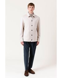 AUTORE - Jacket Overshirt Borg - Lyst