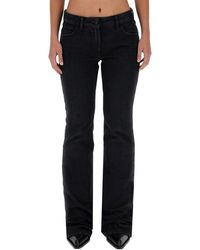 Off-White c/o Virgil Abloh - Straight Low Rise Jeans - Lyst