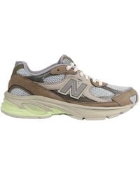 New Balance - Scarpa Lifestyle Tier 1 Leather Synthetic Mesh Covert Dry Lime Lone Star - Lyst