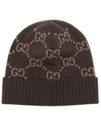 Gucci - Gg Cashmere Beanie - Lyst
