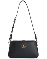 Dolce & Gabbana - Bolso para teléfono Lear de becerro negro - Lyst