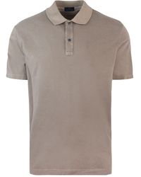 Paul & Shark - Polo Piquet Beige - Lyst