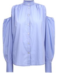 Le twins - Cora Camicie Celeste - Lyst