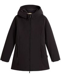 Woolrich - Midi Parka Coat - Lyst