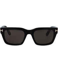Tom Ford - Squared Sunglasses Ft1333 01 A - Lyst