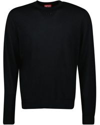 DIESEL - Suéteres negro - Lyst