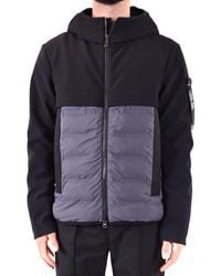 Peuterey - Hooded Zip-Up Blazer With Front Pockets - Lyst