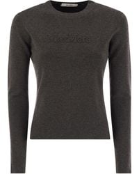 Max Mara - Ticino Viscose And Wool Yarn Sweater - Lyst