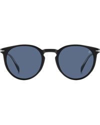 David Beckham - Zonnebril Db 1139/s 807 Ku Zwart/blauw Heren - Lyst