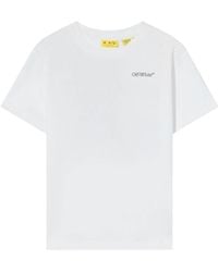 Off-White c/o Virgil Abloh - Arrow Monogram Tee S/S - Lyst
