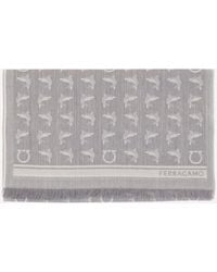 Ferragamo - Scarf Wool - Lyst
