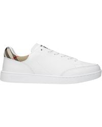 Burberry - Sneakers Leather/Sand - Lyst