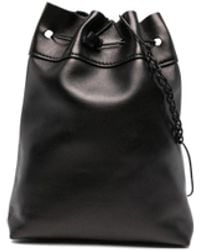 forte_forte - Secchiello Piatto Piccolo Pelle - Lyst