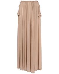 Philosophy Di Lorenzo Serafini - Drawstring Maxi Skirt - Lyst