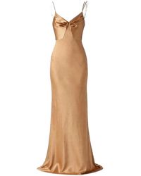 Elisabetta Franchi - Beige - Lyst