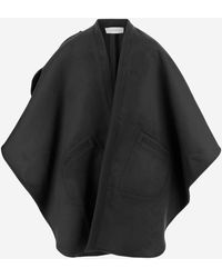 Niccolò Pasqualetti - Niccolo 'pasqualetti Wool En Cashmere Cape Met Zakken - Lyst