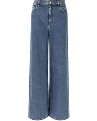 Theory - Jeans à la jambe large «haute taille» - Lyst