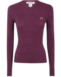 Twinset - Twin -Set -Pullover lila - Lyst