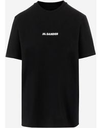 Jil Sander - Logo T-Shirt - Lyst