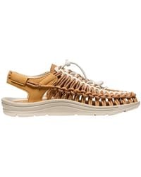 Keen - Uneek Sandali Oak Buff/Chipmunk - Lyst