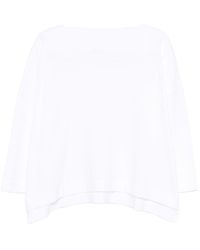 Daniela Gregis - Cotton Boat-Neck Sweater - Lyst