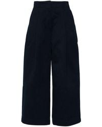 Studio Nicholson - Cotton Wide Leg Broek - Lyst