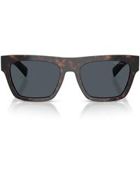 Prada - Zonnebril Prc03 S 17 N70 B Root Bruin/donkergrijs Heren - Lyst