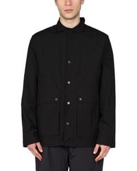 Monobi - Cotton And Nylon Jacket - Lyst