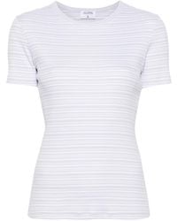 Filippa K - Striped Cotton T-Shirt - Lyst