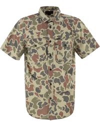 Filson - Twin Lakes Hemd mit Tarnfleckentaschen - Lyst