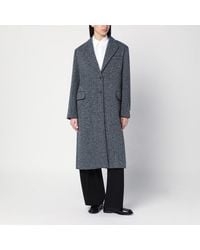 Calvin Klein - Single-Breasted Coat - Lyst